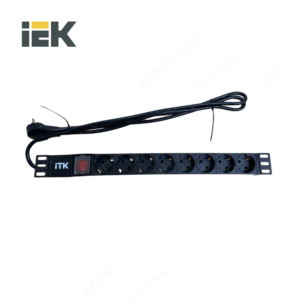 Thanh nguồn PDU ITK 8 ổ cắm Schuko Model PH12-8D1-P