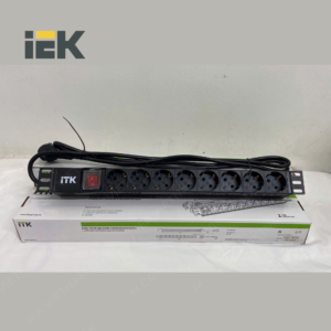 Thanh nguồn PDU ITK 8 ổ cắm Schuko Model PH12-8D1-P