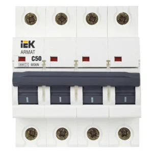 MCB IEK ARMAT M06N 4P 50A 6kA Type C