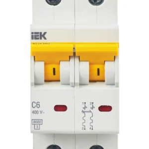 MCB IEK KARAT 60M 2P 6A 6kA Type C