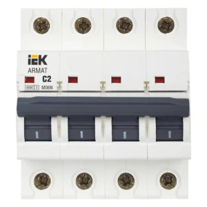 MCB IEK ARMAT M06N 4P 2A 6kA Type C