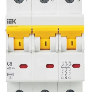MCB IEK KARAT 60M 3P 6A 6kA Type C