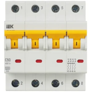 MCB IEK KARAT 60M 4P 50A 6kA Type C