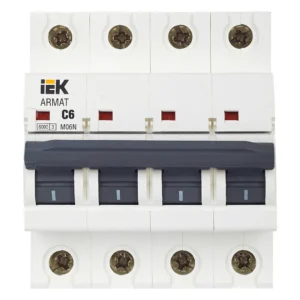 MCB IEK ARMAT M06N 4P 6A 6kA Type C