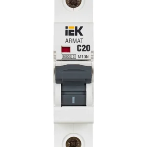 MCB IEK ARMAT M10N 1P 20A 6kA Type C