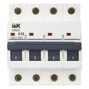 MCB IEK ARMT M06N 4P 13A 6kA Type C