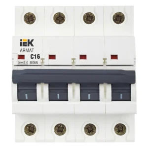 MCB IEK ARMAT M06N 4P 16A 6kA Type C