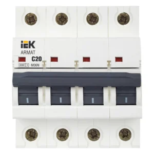 MCB IEK ARMAT M06N 4P 20A 6kA Type C