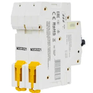 MCB IEK ARMAT M10N 2P 2A 6kA
