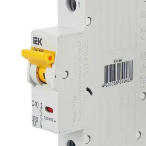 MCB IEK KARAT 60M 1P 40A 6kA Type C