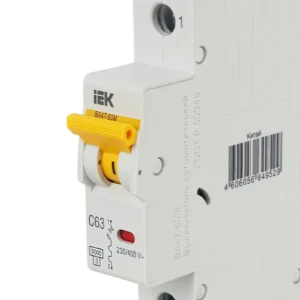 MCB IEK KARAT 60M 1P 63A 6kA Type C
