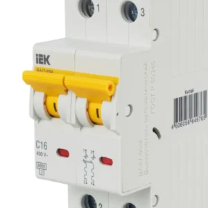 MCB IEK KARAT 60M 2P 16A 6kA Type C