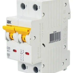MCB IEK KARAT 60M 2P 20A 6kA Type C