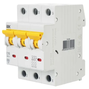 MCB IEK KARAT 60M 3P 10A 6kA Type C