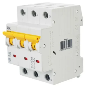 MCB IEK KARAT 60M 3P 20A 6kA Type C