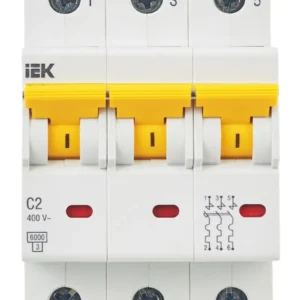 MCB IEK KARAT 60M 3P 2A 6kA Type C