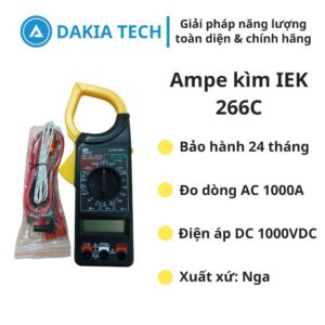 Ampe Kìm ACDC IEK EXPERT 266C (ACDC 1000A)