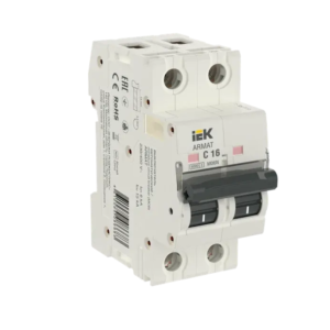 MCB IEK ARMAT M06N 2P 16A 6kA Type C