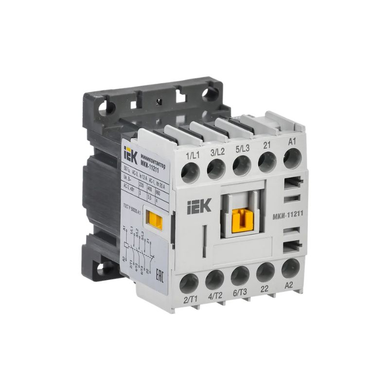 CONTACTOR MINI IEK KARAT KMM11-012 12A 400V 1NC