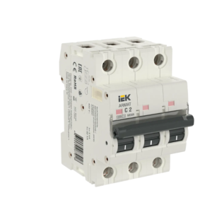 MCB IEK ARMAT M06N 3P 2A 6kA Type C