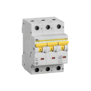 MCB IEK KARAT 60M 3P 4A 6kA Type C