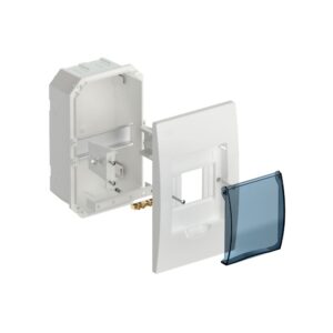 Tủ điện nhựa IEK âm tường 4 MCB IP41 MKP12-N-04-04-41
