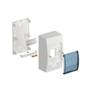 Tủ điện nhựa IEK gắn nổi 4 MCB IP41 MKP12-N-04-04-41