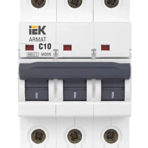 MCB IEK ARMAT M06N 3P 10A 6kA Type C
