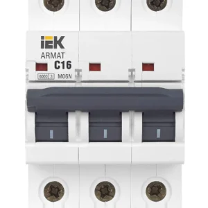 MCB IEK ARMAT M06M 3P 16A 6kA Type C