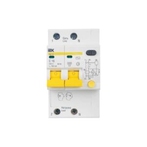 RCBO IEK KARAT AD12 2P 16A 4.5kA 100mA
