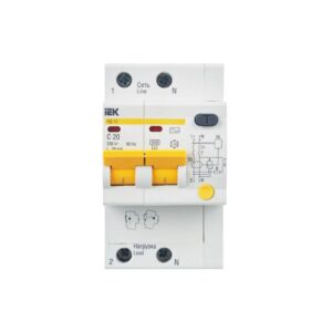 RCBO IEK KARAT AD12 2P 16A 4.5kA 30mA