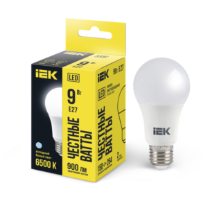 Đèn Led Bulb Bóng Quả Lê 8W A60 Đui E27 – Trắng 6500k IEK
